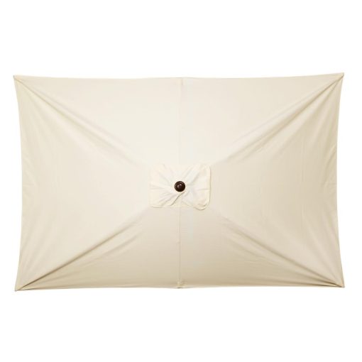 Bolero Seville Square Parasol 2x3m Cream (FU505)