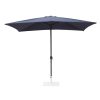 Bolero Seville Square Parasol 2x3m Navy Blue (FU506)