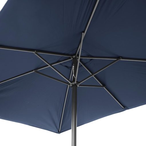 Bolero Seville Square Parasol 2x3m Navy Blue (FU506)