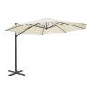 Bolero Venice Heavy Duty Parasol Cream 3-5m (FU507)