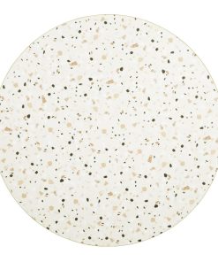 Bolero Terrazzo Style Round Table Top 600mm (FU518)