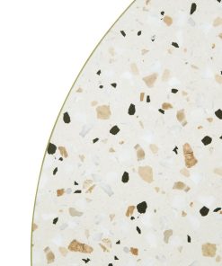 Bolero Terrazzo Style Round Table Top 600mm (FU518)