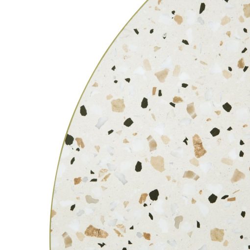 Bolero Terrazzo Style Round Table Top 600mm (FU518)