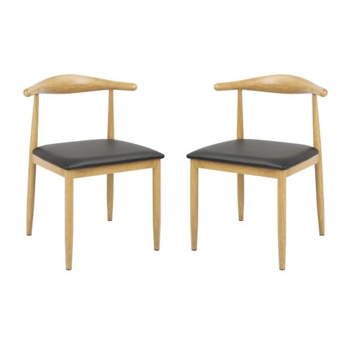 Bolero Camden Padded Interior Chairs Pack of 2 (FU529)