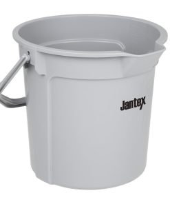 Jantex Grey Graduated Bucket with Pouring Lip 14ltr (FU589)