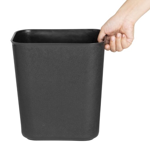 Bolero Hotel-Office Bin 8Ltr Black (FU598)