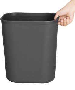 Bolero Hotel-Office Bin 14Ltr Black (FU599)