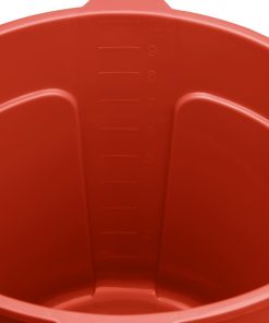 Jantex Red Graduated Bucket with Pouring Lip 10ltr (FU832)