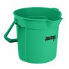 Jantex Green Graduated Bucket with Pouring Lip 10ltr (FU833)