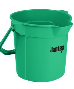 Jantex Green Graduated Bucket with Pouring Lip 10ltr (FU833)