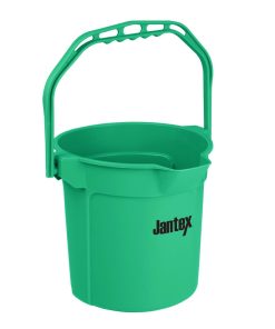 Jantex Green Graduated Bucket with Pouring Lip 10ltr (FU833)