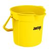 Jantex Yellow Graduated Bucket with Pouring Lip 10ltr (FU834)