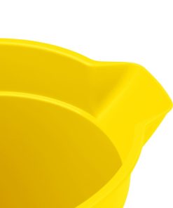 Jantex Yellow Graduated Bucket with Pouring Lip 10ltr (FU834)