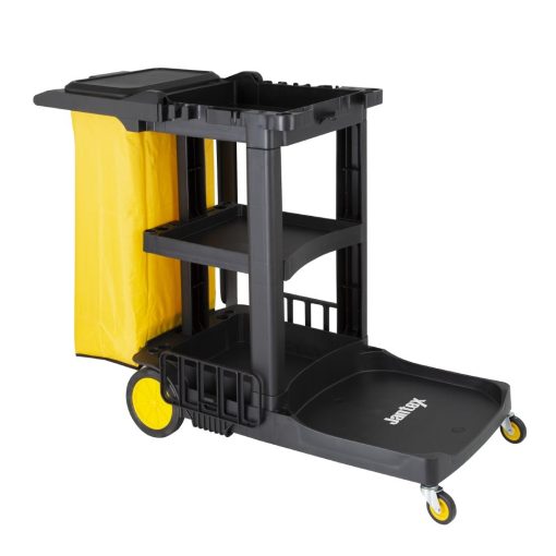 Jantex Cleaning Trolley Black (FU997)