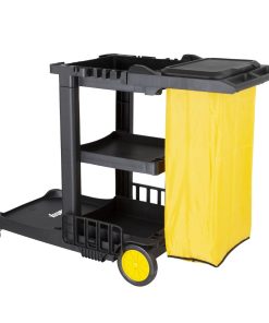 Jantex Cleaning Trolley Black (FU997)