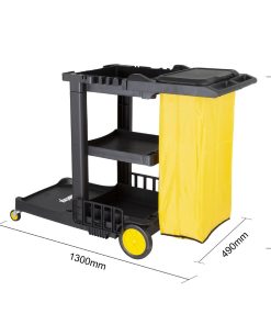 Jantex Cleaning Trolley Black (FU997)