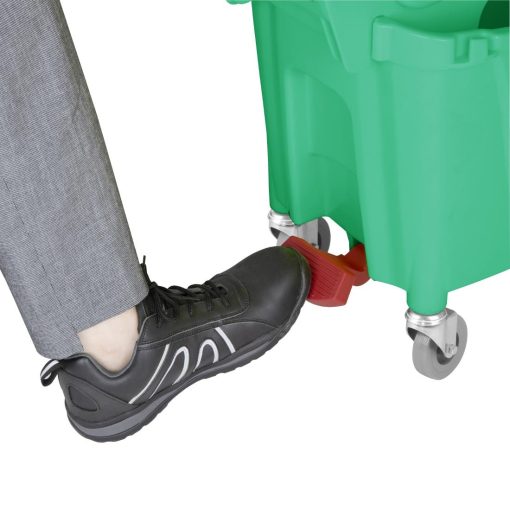 Jantex 30ltr Mop Bucket with Foot Pedal release - Green (FW867)