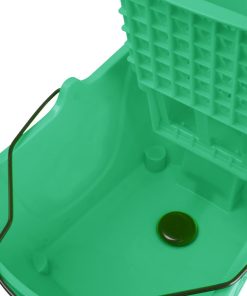 Jantex 30ltr Mop Bucket with Foot Pedal release - Green (FW867)