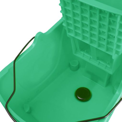 Jantex 30ltr Mop Bucket with Foot Pedal release - Green (FW867)