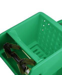 Jantex 30ltr Mop Bucket with Foot Pedal release - Green (FW867)