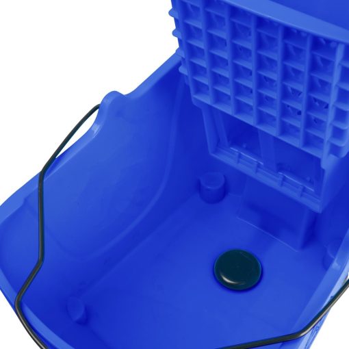 Jantex 30ltr Mop Bucket with Foot Pedal release - Blue (FW869)