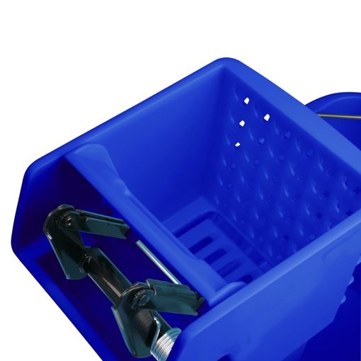 Jantex 30ltr Mop Bucket with Foot Pedal release - Blue (FW869)