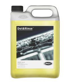 UNOX DetandRinse Concentrated Rinse Aid Detergent Cleaner for UNOX Ovens 5Ltr Pack of 2 (FX029)