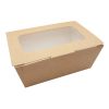 Huhtamaki Taste Small Food to Go Box with Window Pack of 360 (HP955)