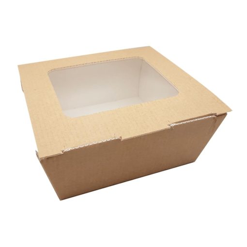 Huhtamaki Taste Medium Food to Go Box with Window Pack of 270 (HP956)