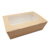 Huhtamaki Taste Large Food to Go Box with Window Pack of 180 (HP957)