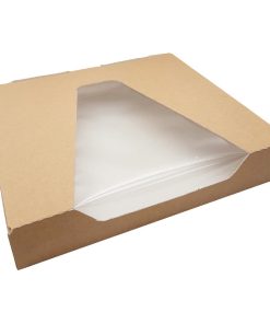 Huhtamaki Taste Quarter Pizza Box with Window and Vents Pack of 325 (HP958)