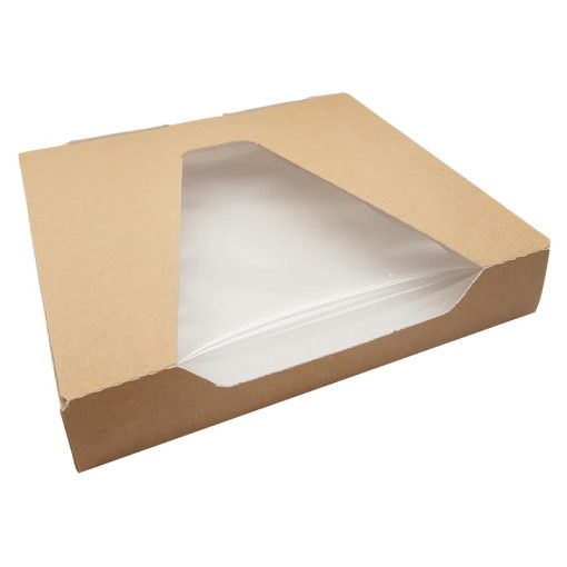 Huhtamaki Taste Quarter Pizza Box with Window and Vents Pack of 325 (HP958)