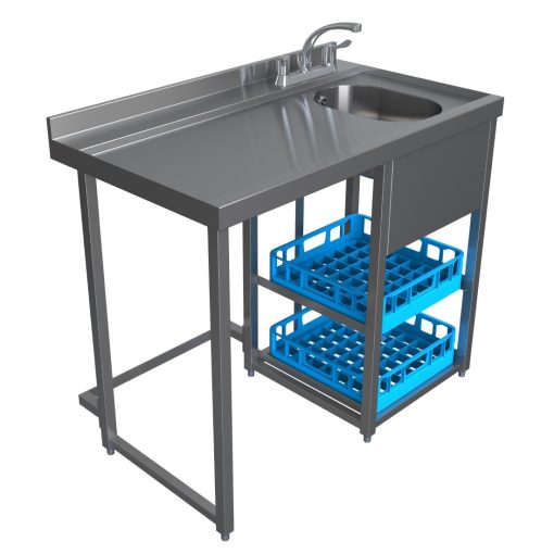 Parry Modular Bar Glass Wash Station MB-GS4 (HS343)