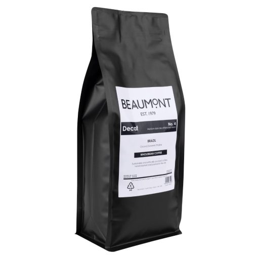 Beaumont No-4 Decaf Coffee Beans 1kg (HS535)