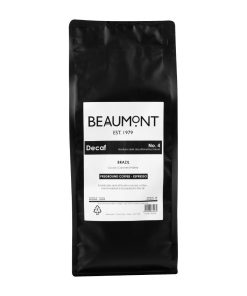 Beaumont No-4 Decaf Coffee Espresso Grind 1kg (HS536)