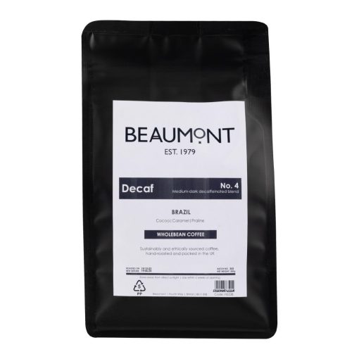 Beaumont No-4 Decaf Coffee Beans 250g (HS538)