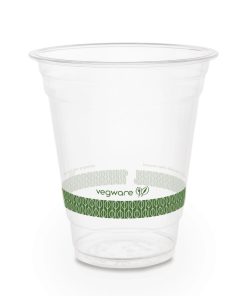 Vegware Compostable PLA Cold Cup 96-Series 12oz Pack of 1000 (HS965)