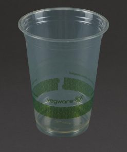 Vegware Compostable PLA Cold Cup 96-Series 16oz Pack of 1000 (HS966)