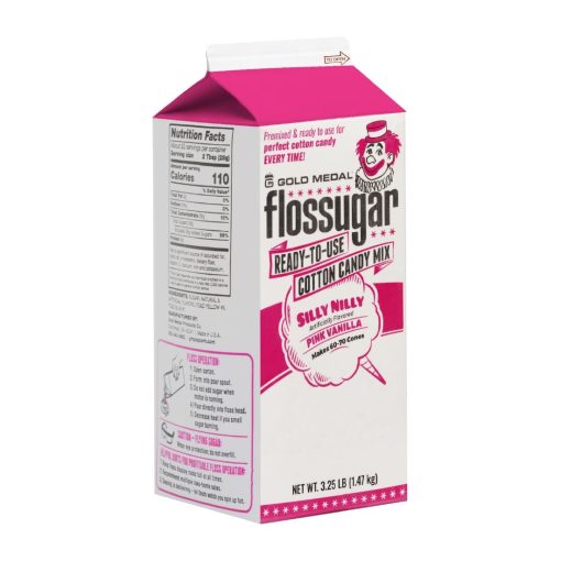 Flossugar Pink Vanilla Ready to Use Cotton Candy Mix 1-47kg (HS987)