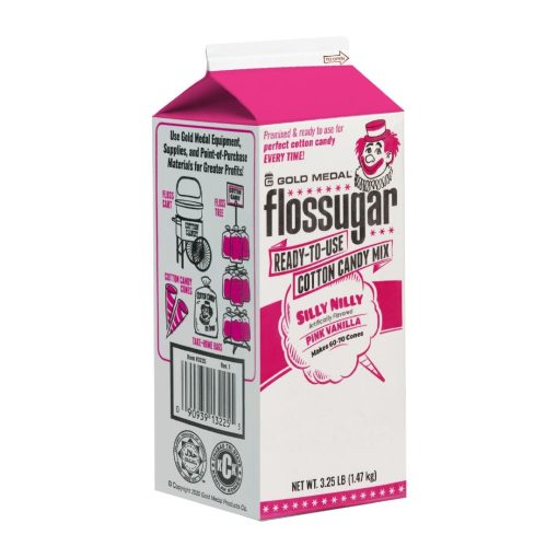 Flossugar Pink Vanilla Ready to Use Cotton Candy Mix 1-47kg (HS987)