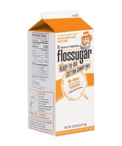 Flossugar Orange Ready to Use Cotton Candy Mix 1-47kg (HS991)