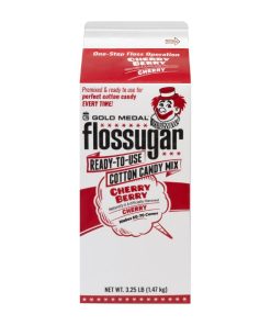 Flossugar Cherry Ready to Use Cotton Candy Mix 1-47kg (HS992)