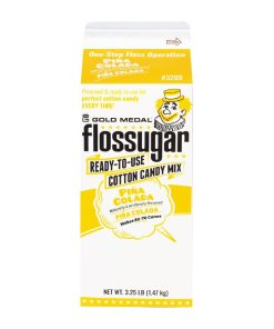 Flossugar Pina Colada Ready to Use Cotton Candy Mix 1-47kg (HS993)