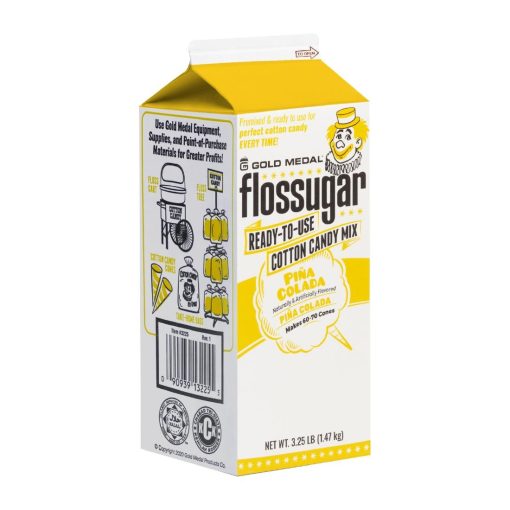 Flossugar Pina Colada Ready to Use Cotton Candy Mix 1-47kg (HS993)