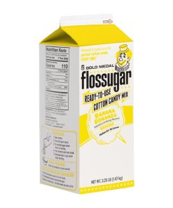 Flossugar Banana Ready to Use Cotton Candy Mix 1-47kg (HS995)