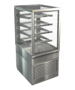 Cossiga Heated Freestanding Display Solid Front Glass w-Rear Sliding Doors 600mm (HT512)