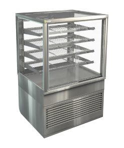 Cossiga Heated Freestanding Multideck Display w-Sliding Front and Rear Doors 900mm (HT515)