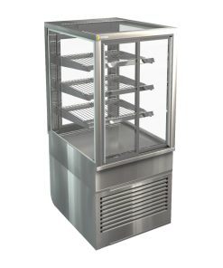 Cossiga Tower BTG Ambient Freestanding Multideck Display w-Front and Rear Sliding Doors 600mm (HT519)