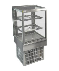 Cossiga Tower STG Refrigerated Drop-in Display w-Solid Front Glass and Rear Sliding Doors 600mm (HT567)
