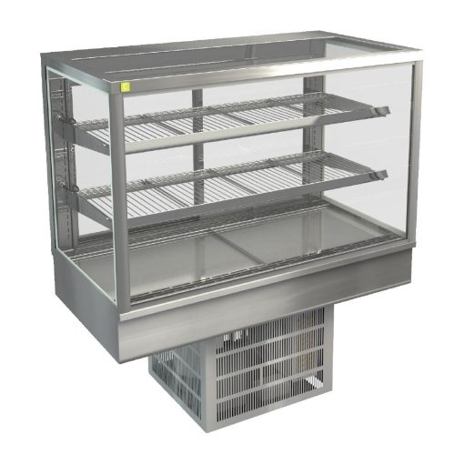 Cossiga Tower STG Refrigerated Drop-in Display w-Solid Front Glass and Rear Sliding Doors 1200mm (HT571)